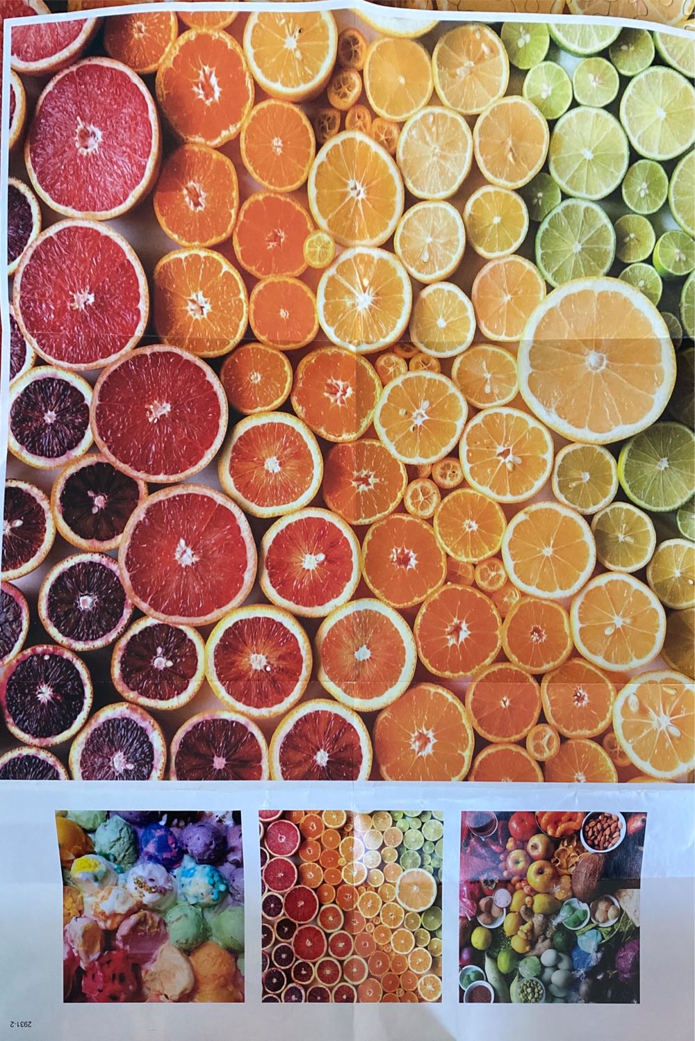 Citrus Gradient - Ceaco puzzle collectible [Barcode 021081291057] - Main Image 3