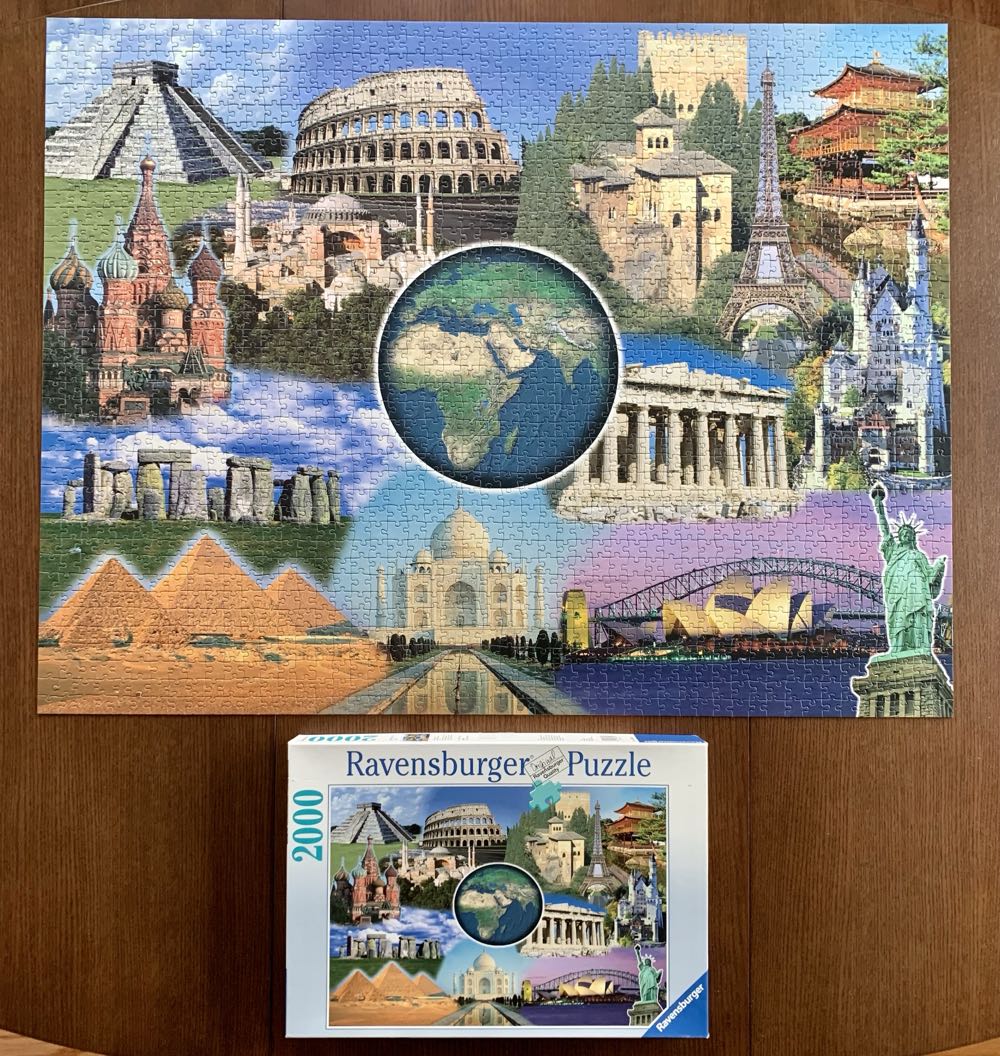 New Wonders Of The World-SOLD - Ravensburger puzzle collectible [Barcode 4005556166640] - Main Image 3