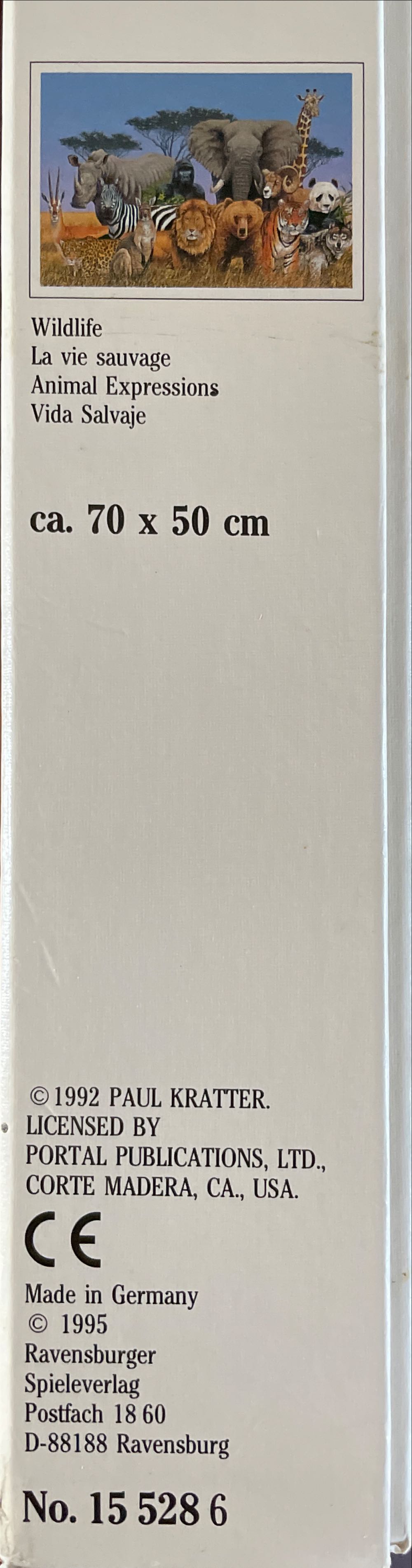 Wildlife - Ravensburger puzzle collectible [Barcode 4005556155286] - Main Image 2