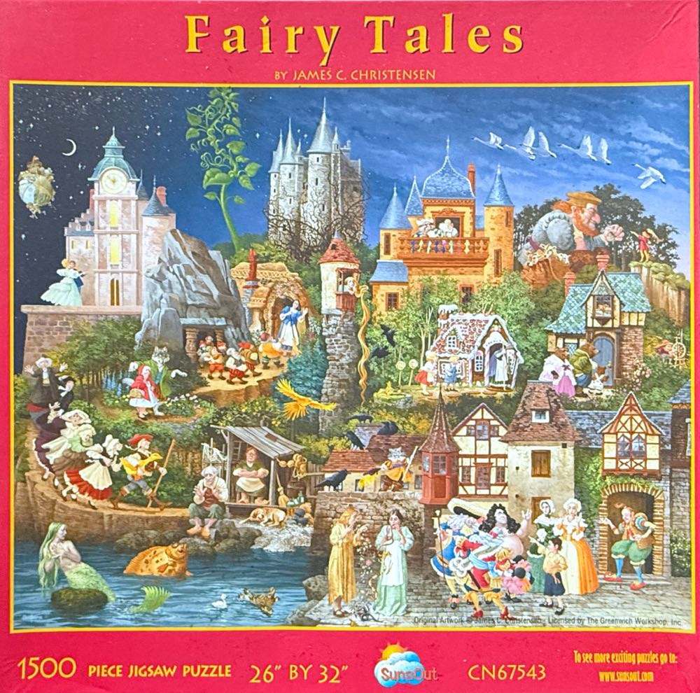 Fairy Tales* - SunsOut puzzle collectible [Barcode 796780675438] - Main Image 2