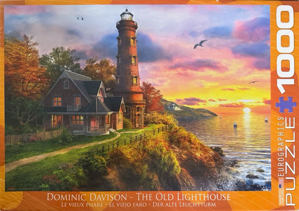 The Old Lighthouse - Eurographics puzzle collectible [Barcode 628136609654] - Main Image 2