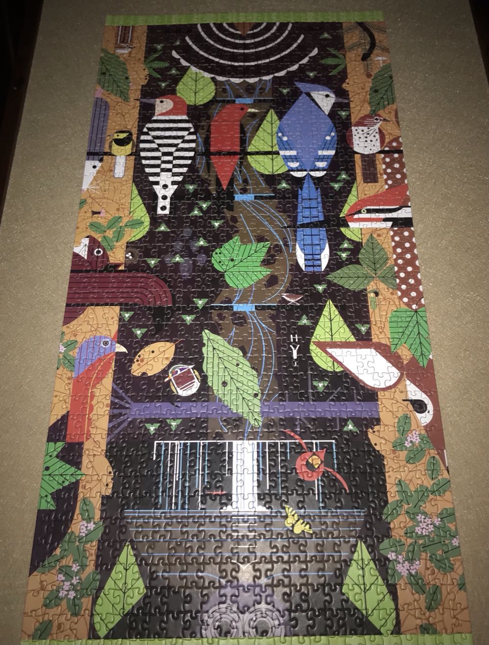 Birducopia - Pomegranate puzzle collectible [Barcode 9780764968624] - Main Image 2