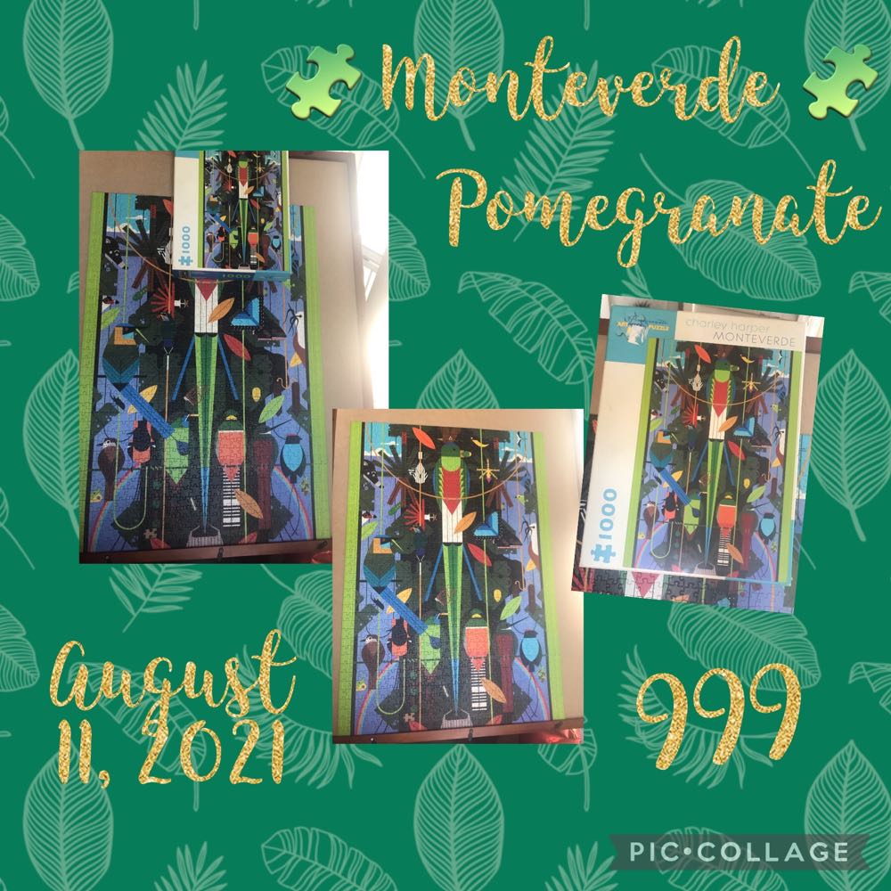 Charley Harper- Monteverde - Pomegranate puzzle collectible [Barcode 9780764958076] - Main Image 4