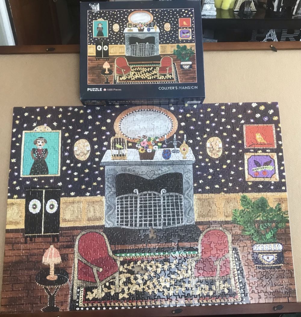 The Great Room - Collyer’s Mansion 🇺🇸 puzzle collectible [Barcode 654497780534] - Main Image 2