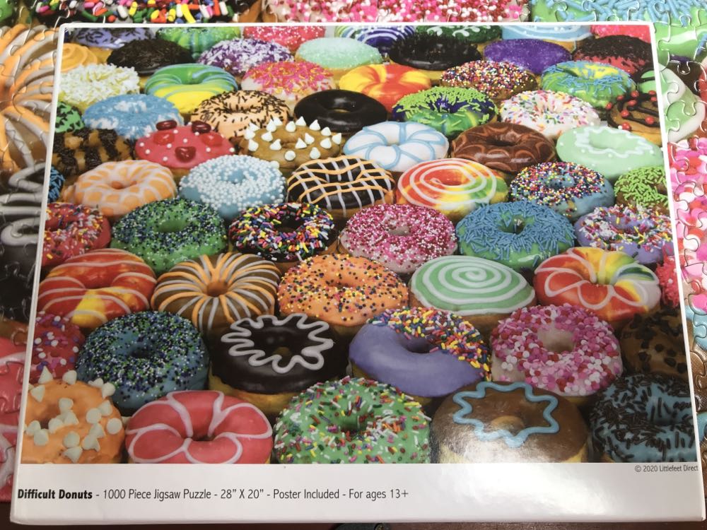 Difficult Donuts - $3 Or 4/$10 📘 puzzle collectible - Main Image 2
