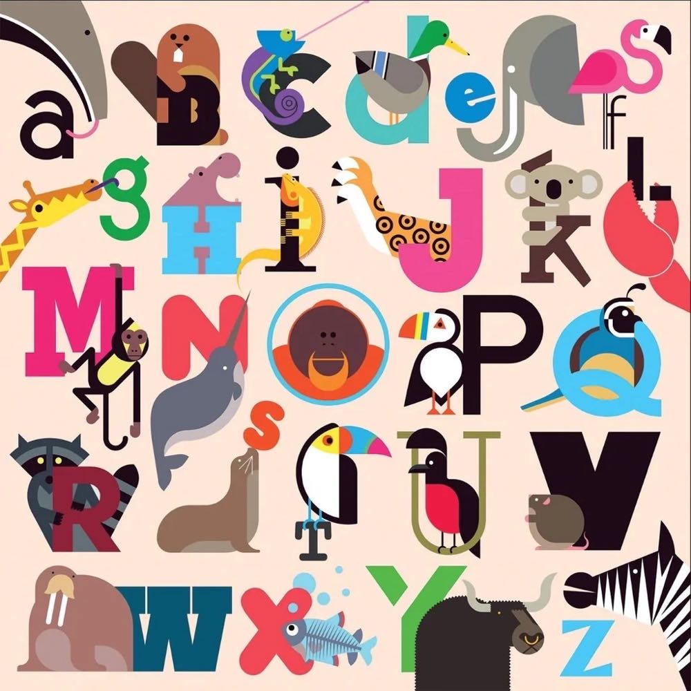 Animals A To Z - Mudpuppy puzzle collectible [Barcode 9780735355842] - Main Image 2