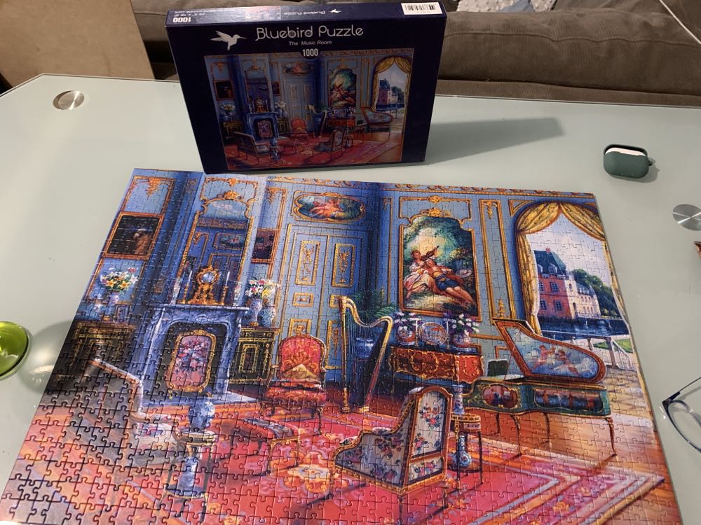 The Music Room - Bluebird Puzzle puzzle collectible [Barcode 3663384703416] - Main Image 4