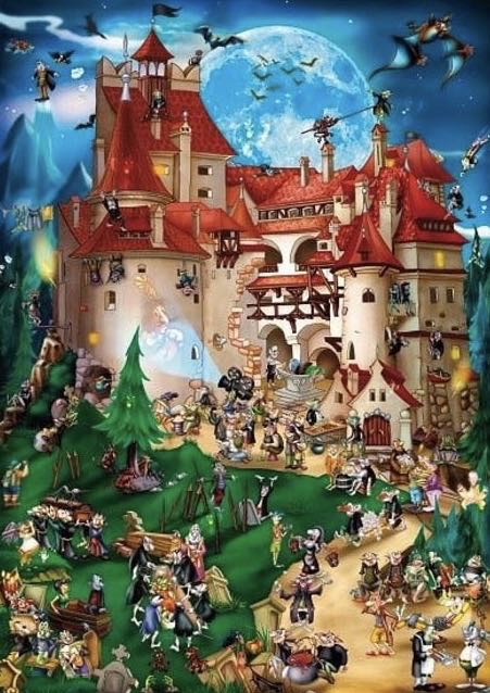 Puzzle Cartoon Collection Vampires Parts - D-Toys 🇷🇴 puzzle collectible [Barcode 5947502870852] - Main Image 2