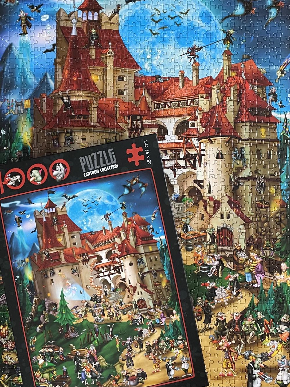 Puzzle Cartoon Collection Vampires Parts - D-Toys 🇷🇴 puzzle collectible [Barcode 5947502870852] - Main Image 4