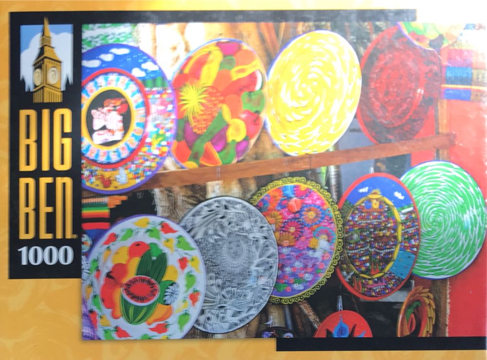 Decorative Plates, Cancun, Mexico - Big Ben MB 🇺🇸 puzzle collectible [Barcode 032244049620] - Main Image 1