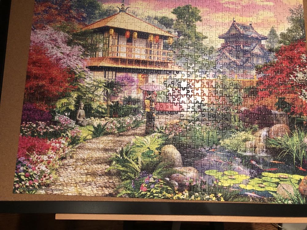 Japanese Garden - Spinmaster Puzzles puzzle collectible [Barcode 778988336199] - Main Image 2