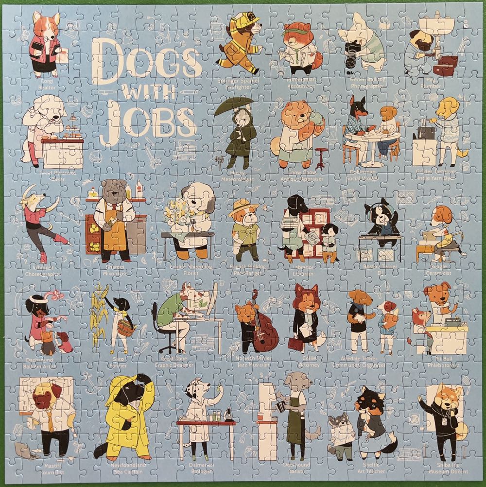 Galison—Dogs With Jobs - Galison puzzle collectible [Barcode 9780735364820] - Main Image 3