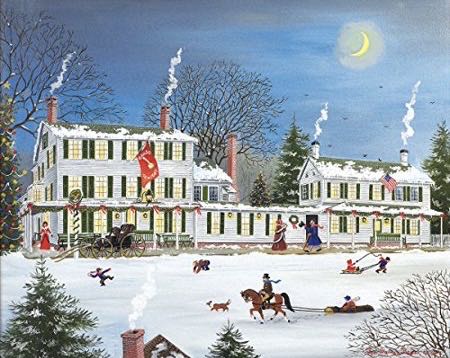 Griswold Inn - White Mountain puzzle collectible [Barcode 724819258215] - Main Image 2