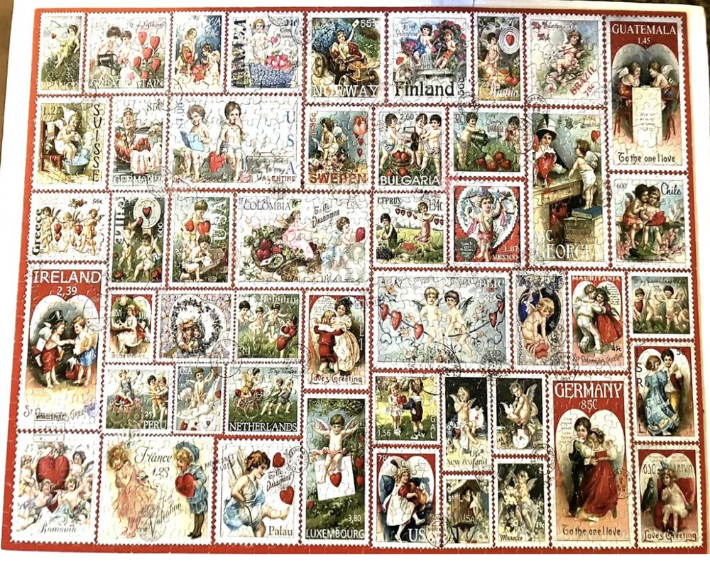 Valentine Piece White Mountain S Be My Valentine Jigsaw White - White Mountain Puzzles puzzle collectible [Barcode 724819260492] - Main Image 3