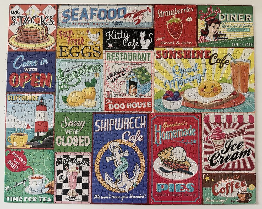 Vintage Signs - ReMarks puzzle collectible [Barcode 681410192358] - Main Image 3