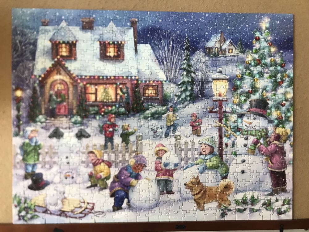 Snowman Celebration - Vermont CC puzzle collectible [Barcode 871241009233] - Main Image 3