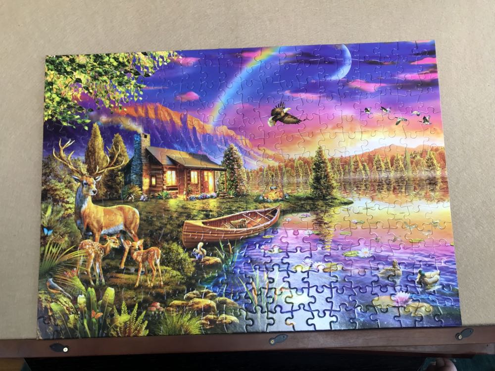 Lakeside Cabin - Swap01 - Buffalo puzzle collectible [Barcode 079346025350] - Main Image 3
