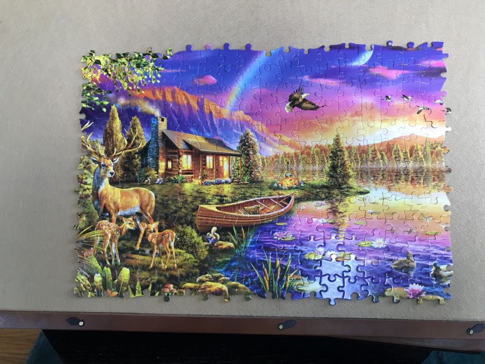 Lakeside Cabin - Swap01 - Buffalo puzzle collectible [Barcode 079346025350] - Main Image 4