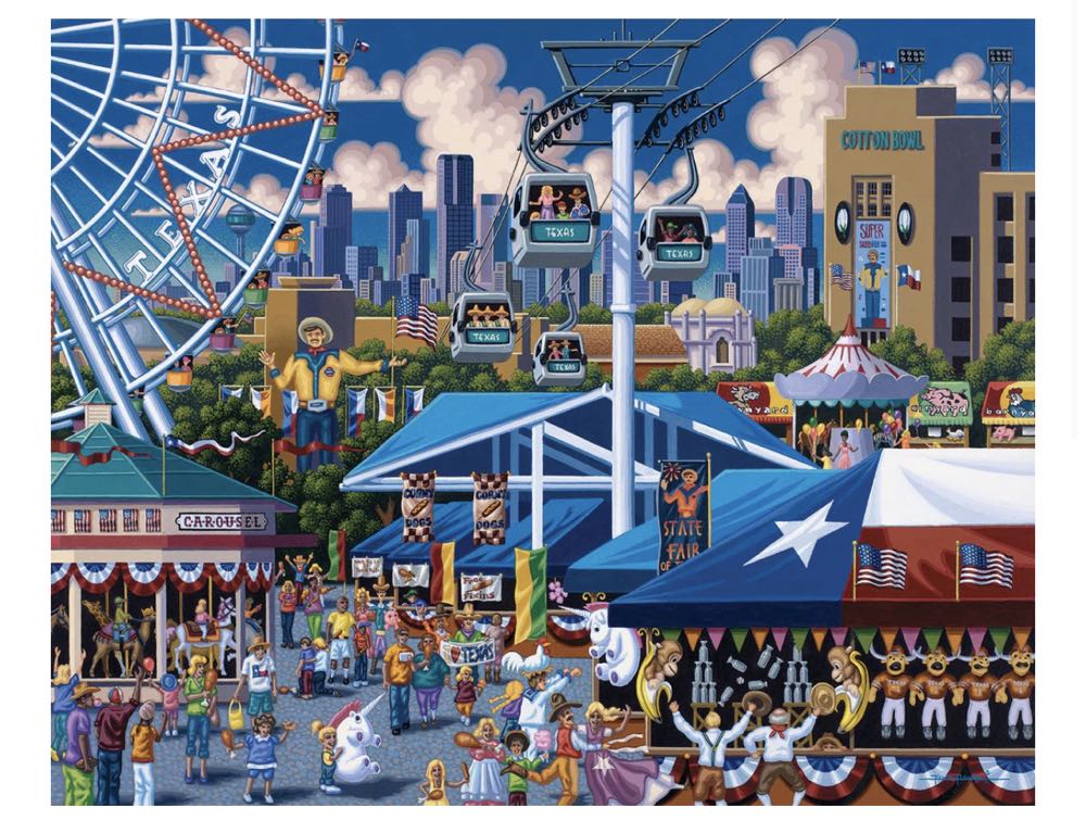 State Fair 💎 - Dowdle puzzle collectible [Barcode 671095202015] - Main Image 2