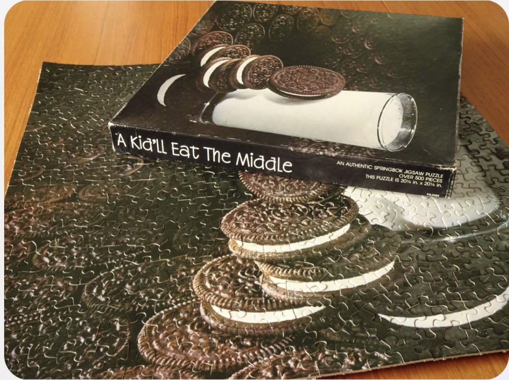 Kid’ll Eat The Middle, A - Springbok puzzle collectible - Main Image 3