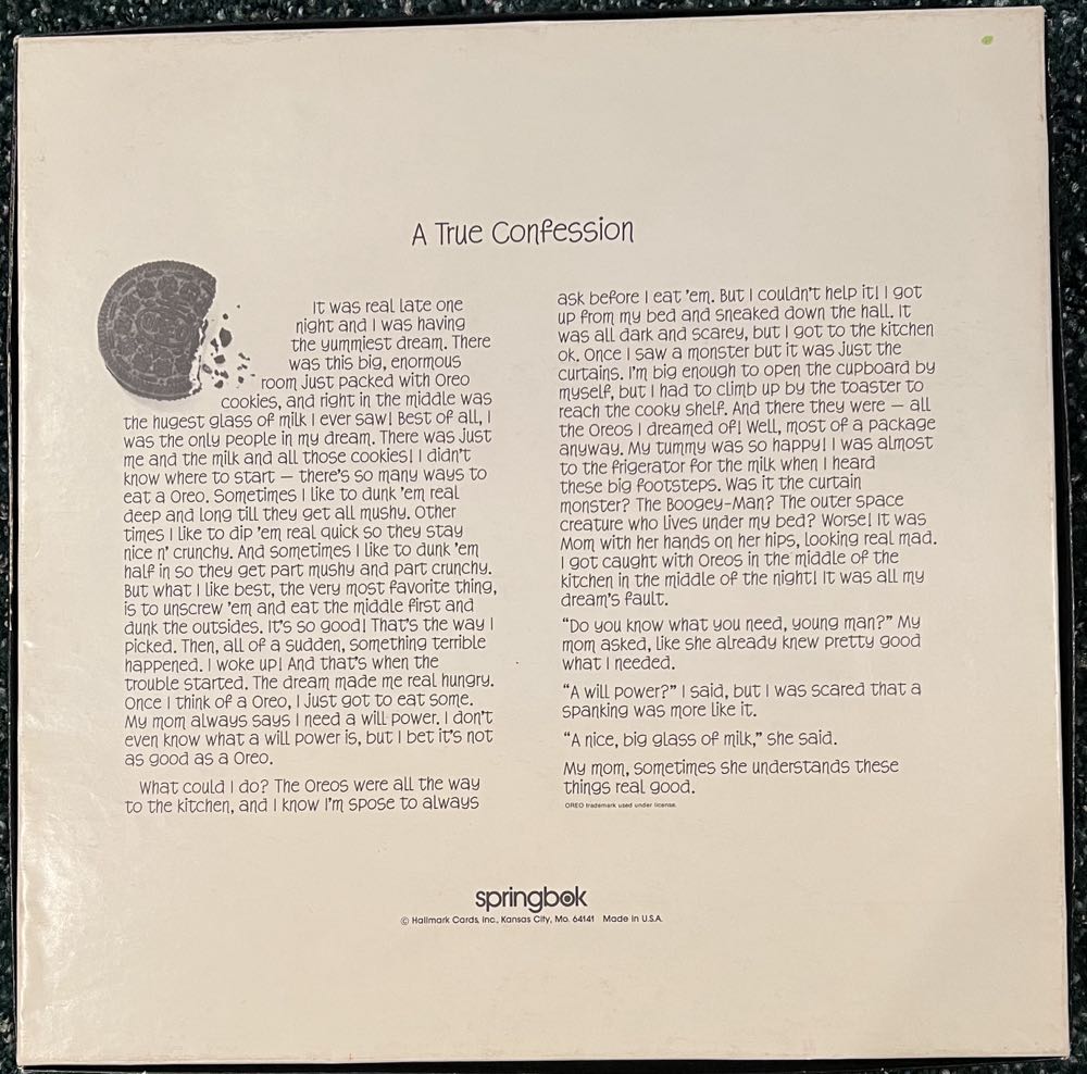 Kid’ll Eat The Middle, A - Springbok puzzle collectible - Main Image 4