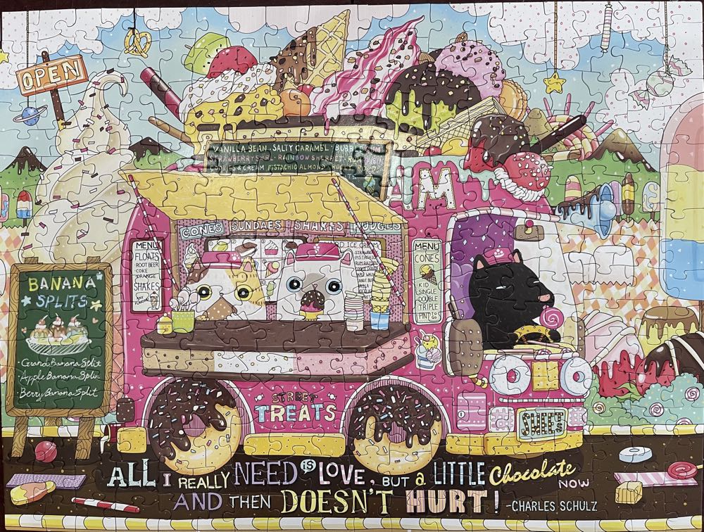 Ice Cream Truck - Re-marks 🇺🇸 puzzle collectible [Barcode 681410660000] - Main Image 2