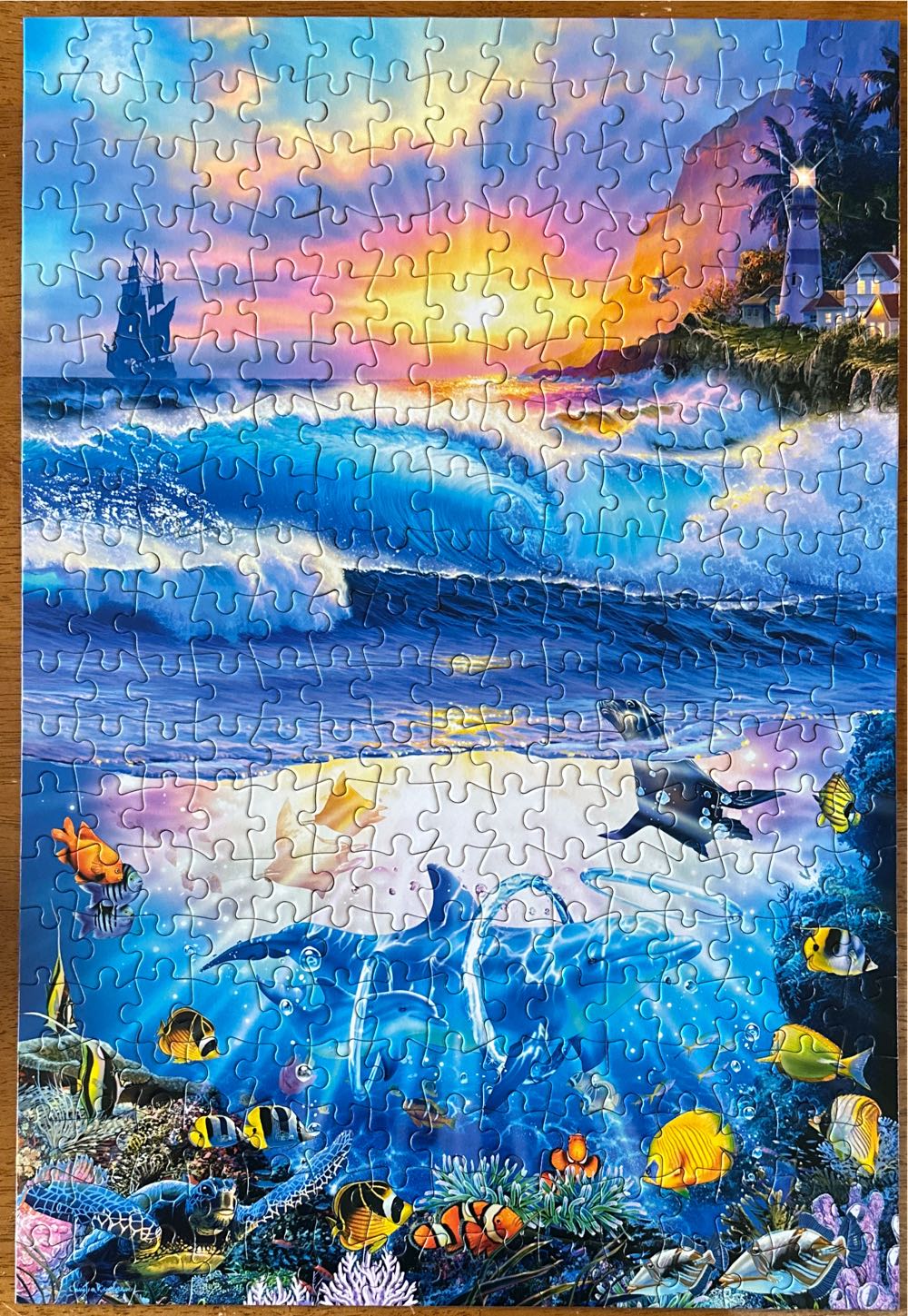 Coming Home - Buffalo 300 puzzle collectible [Barcode 079346025428] - Main Image 2