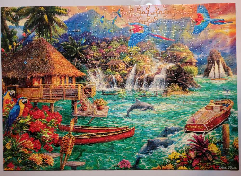 Island Life - Buffalo puzzle collectible [Barcode 079346037933] - Main Image 2