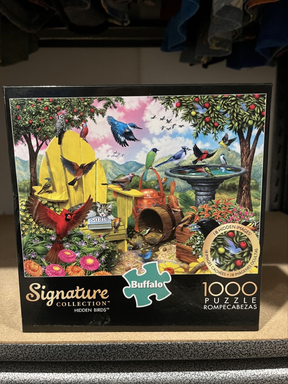 Hidden Birds - Buffalo puzzle collectible [Barcode 079346014385] - Main Image 2