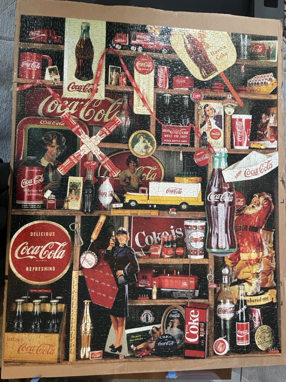 The Coca Cola Centennial - Springbok puzzle collectible - Main Image 2