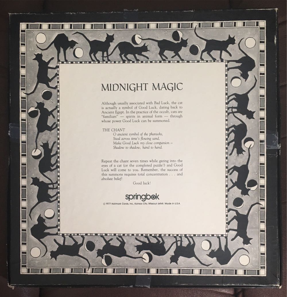 Midnight*^ - Springbok (Vintage) puzzle collectible - Main Image 2