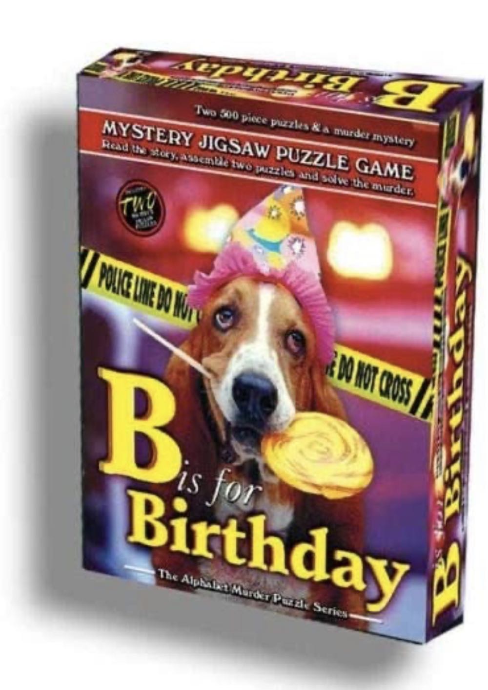 NFS Mystery Jigsaw ‘B’ Is For Birthday - Alphabet Mystery 🚫 puzzle collectible [Barcode 018886071090] - Main Image 2