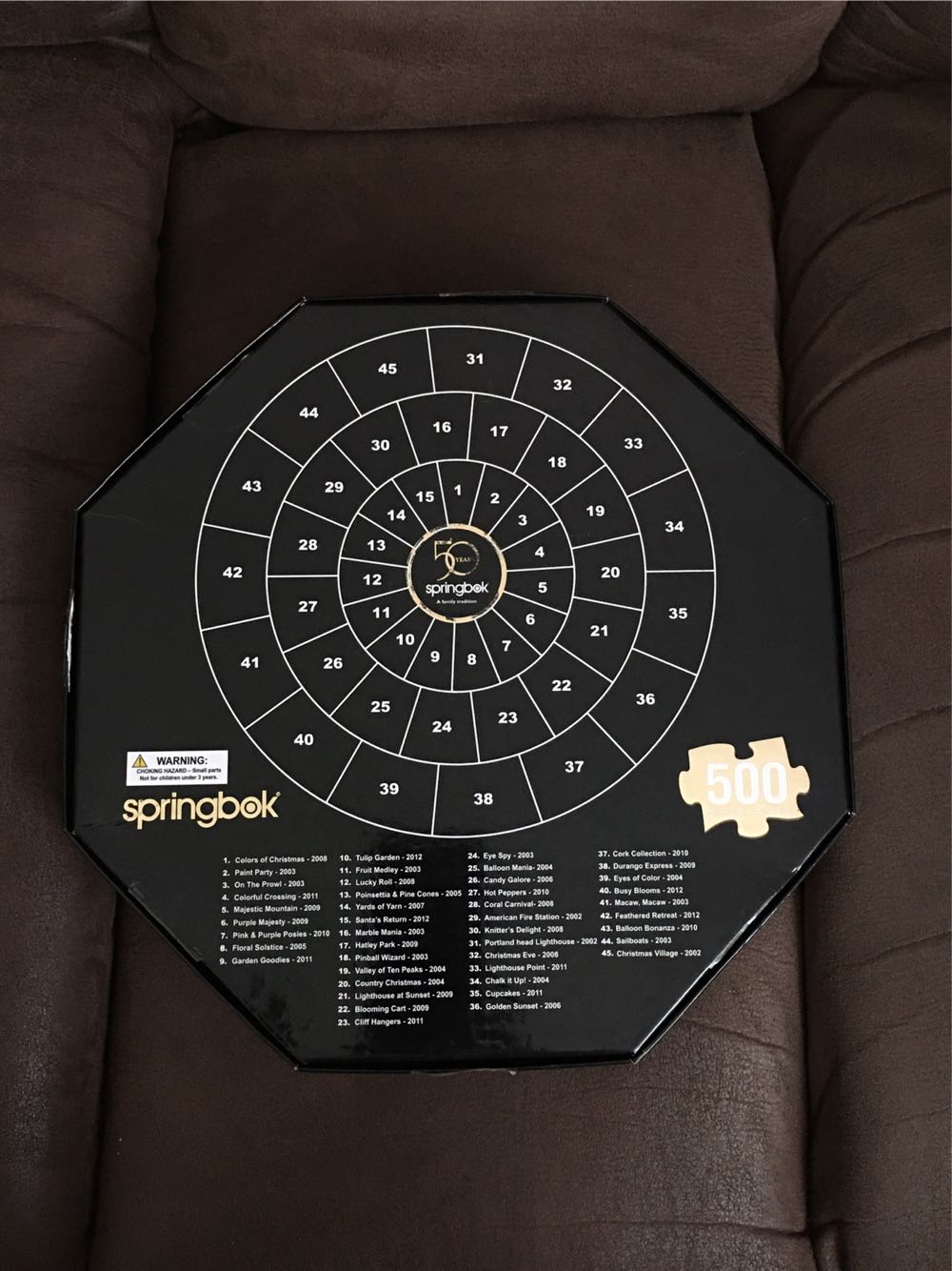 50th Commemorative Springbok - Springbok puzzle collectible [Barcode 091683400331] - Main Image 2