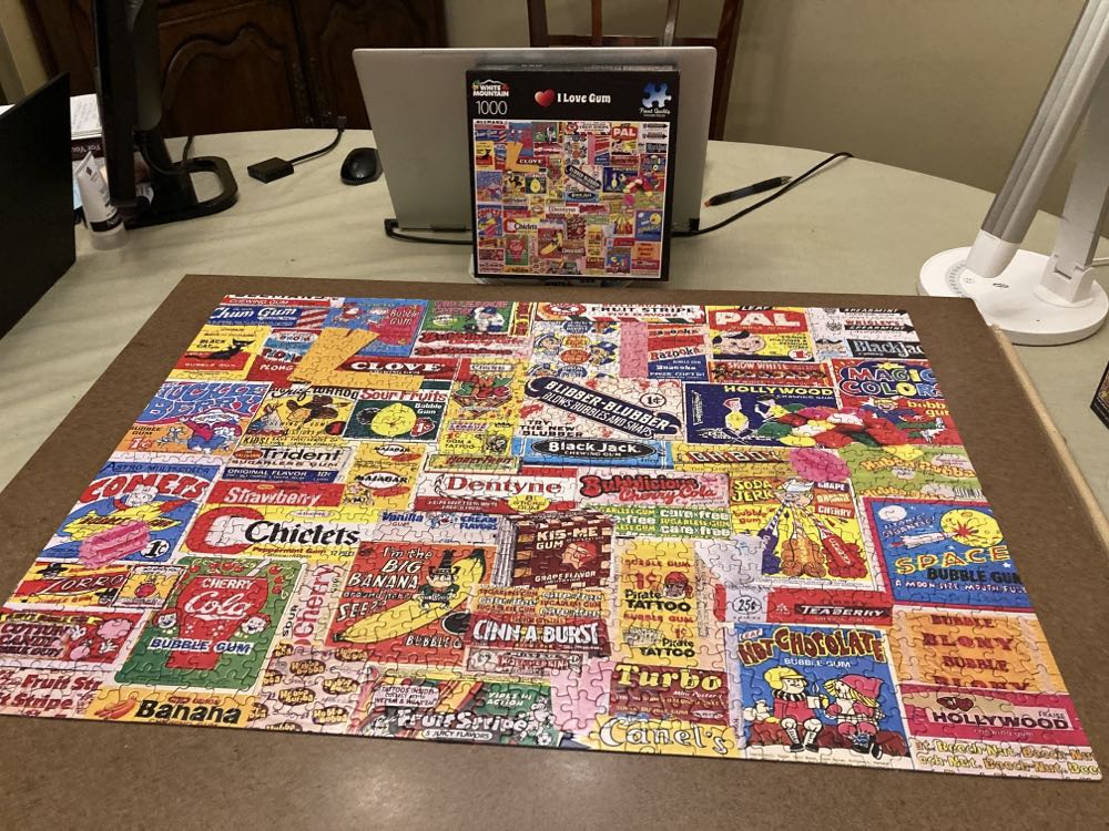 I Love Gum - White Mountain Puzzles puzzle collectible - Main Image 2