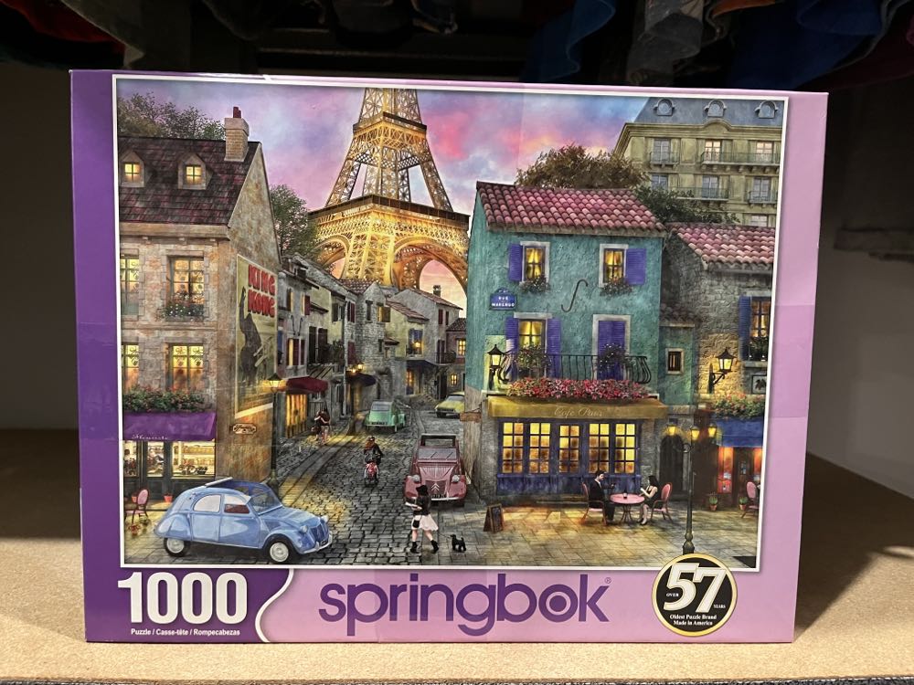 Eiffel Magic - Springbok puzzle collectible [Barcode 091683109364] - Main Image 2