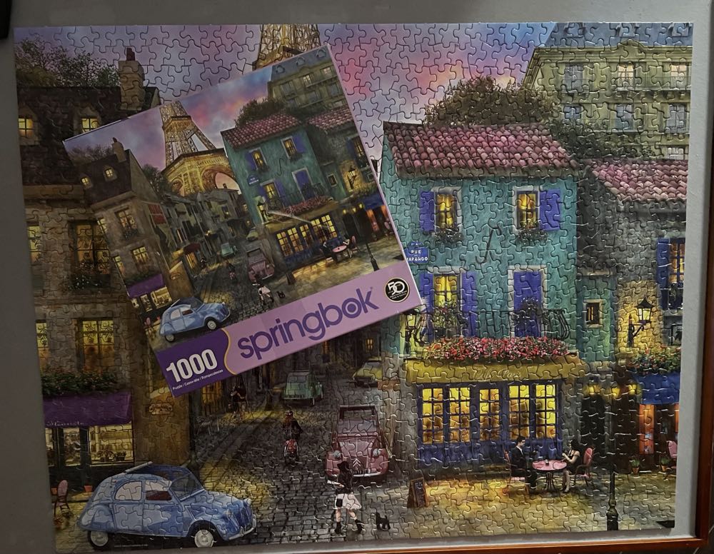 Eiffel Magic - Springbok puzzle collectible [Barcode 091683109364] - Main Image 4