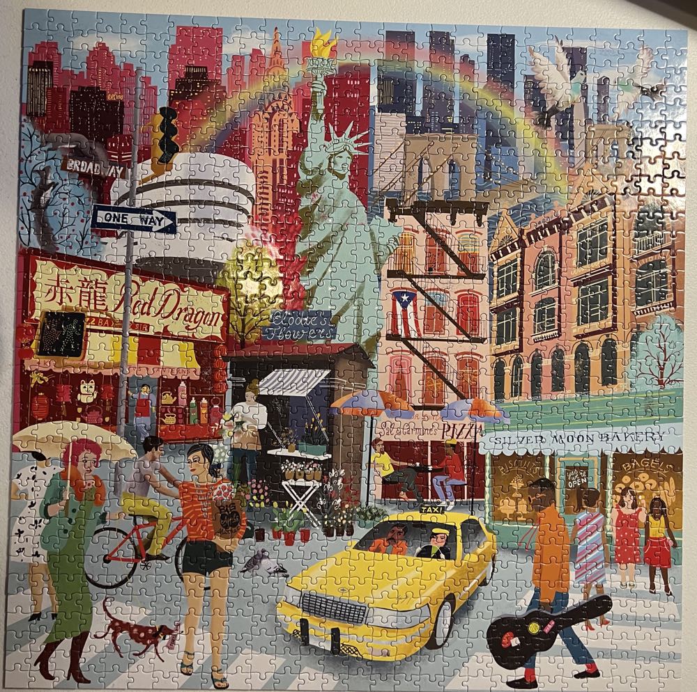 New York City Life - Eeboo puzzle collectible [Barcode 689196510175] - Main Image 2