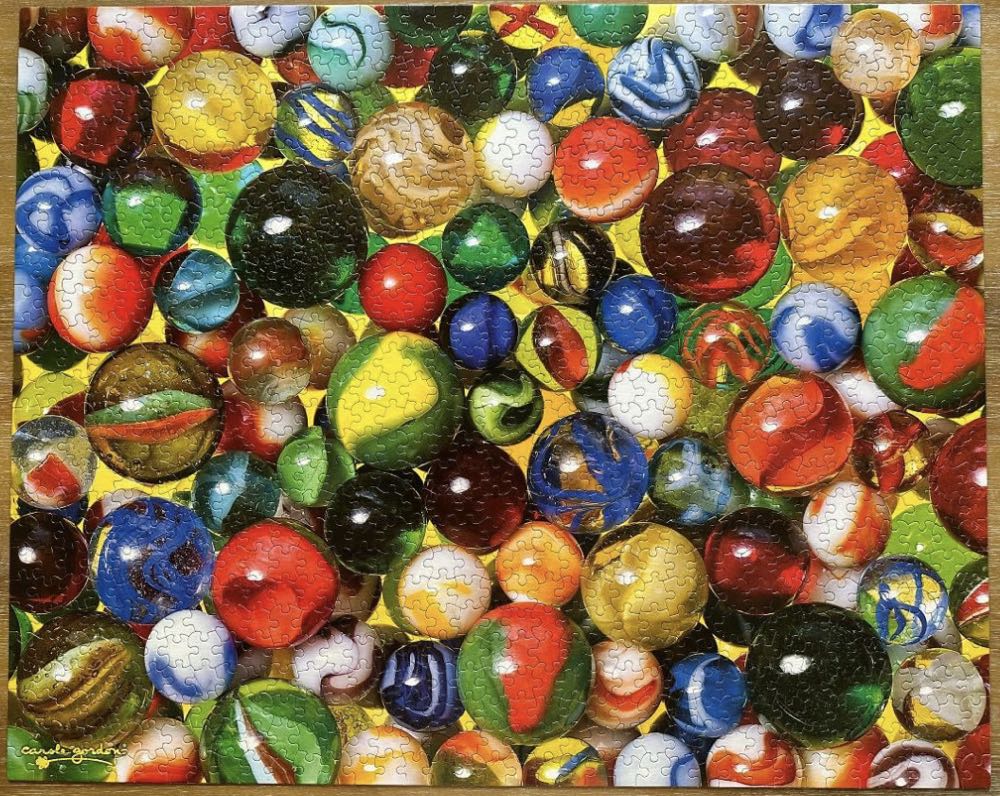 Lose Your Marbles  - White Mountain puzzle collectible [Barcode 724819254224] - Main Image 4