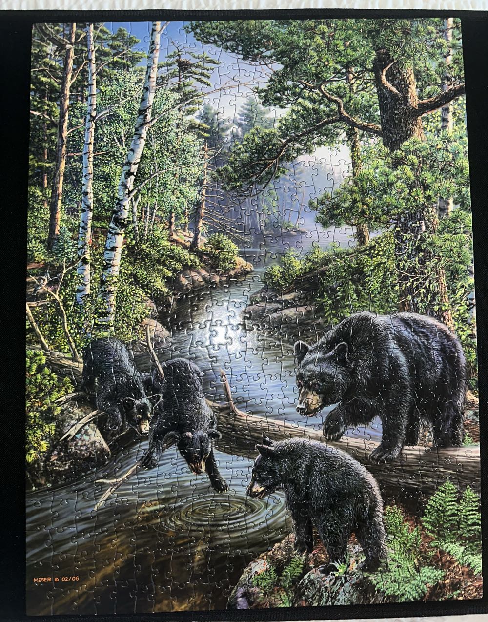 Bear Pause🆕🚪 - SunsOut puzzle collectible [Barcode 796780284289] - Main Image 2