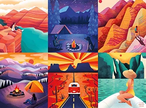 Bits & Pieces Jane Wooster Scott Piece Puzzle Somewhere Over The Rainbow