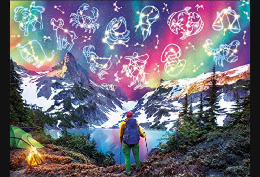 Zodiac Mountain - Buffalo Games 🇺🇸 puzzle collectible [Barcode 079346107018] - Main Image 2