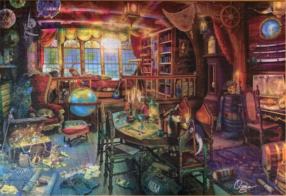 Aimee Stewart: Pirate Captain’s Dream, The - Buffalo puzzle collectible [Barcode 079346023189] - Main Image 2