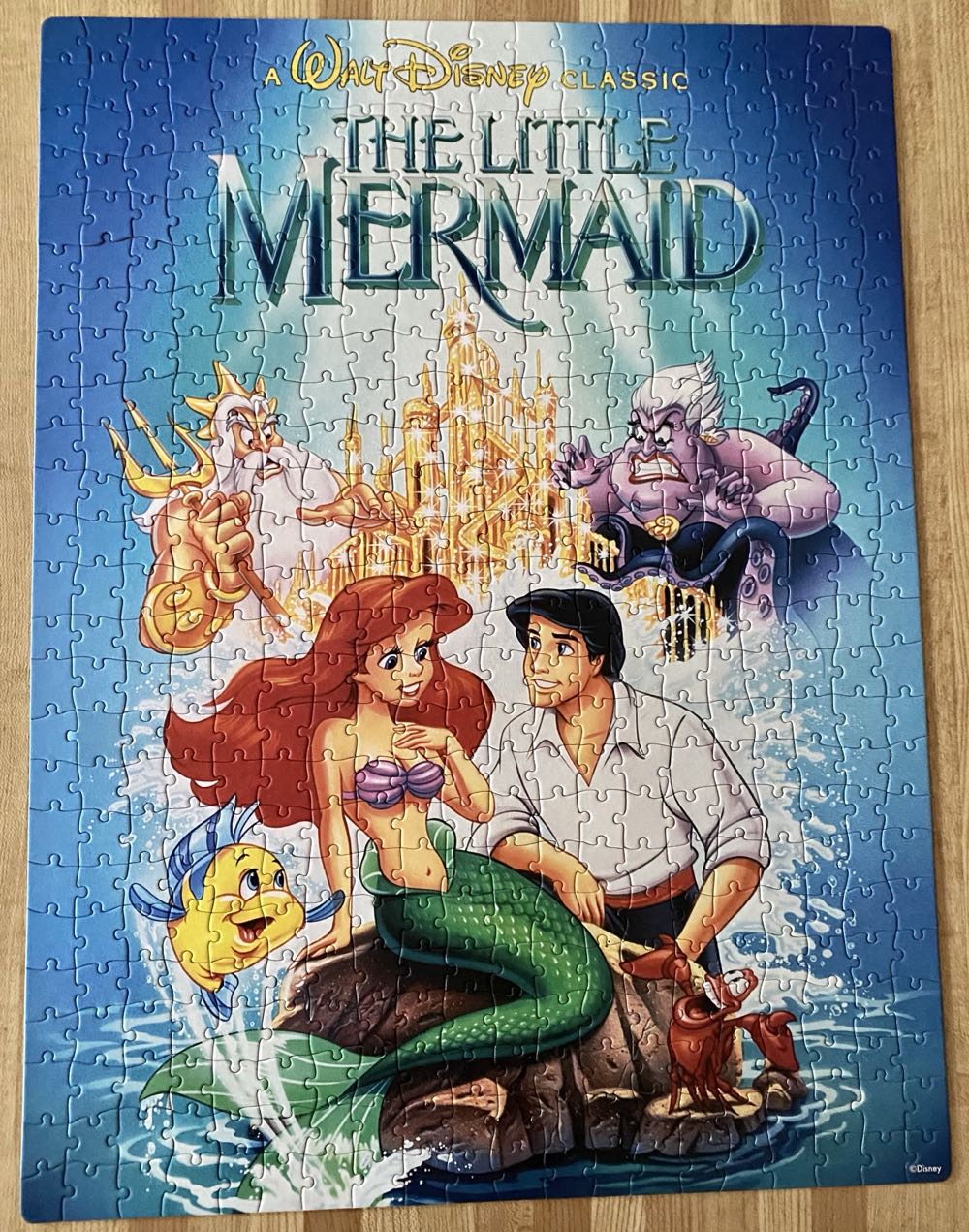 BLOCKBUSTER: Little Mermaid, VHS Cover - Cardinal puzzle collectible [Barcode 778988338728] - Main Image 3
