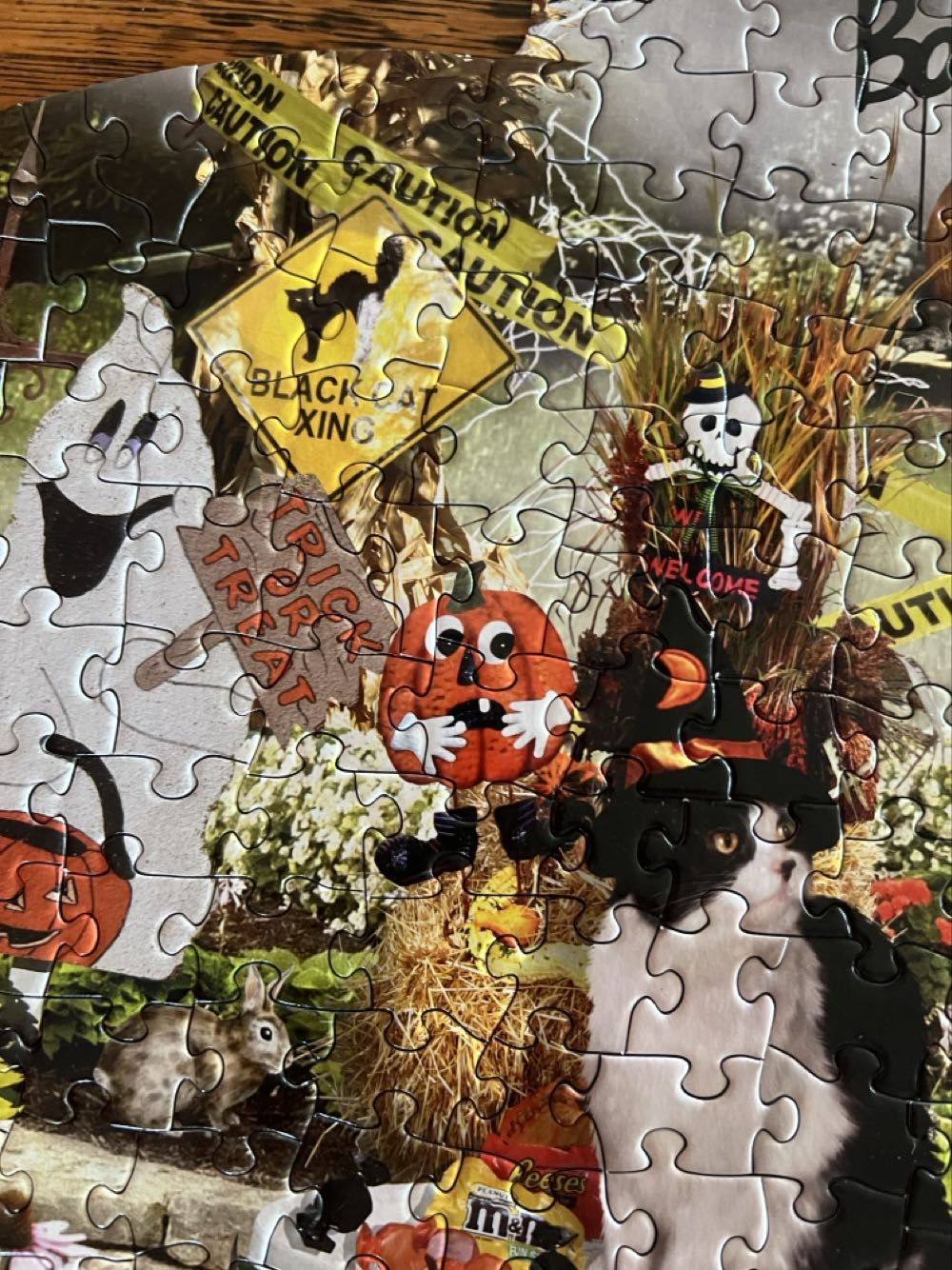 Spooky House - SunsOut puzzle collectible [Barcode 796780956155] - Main Image 3