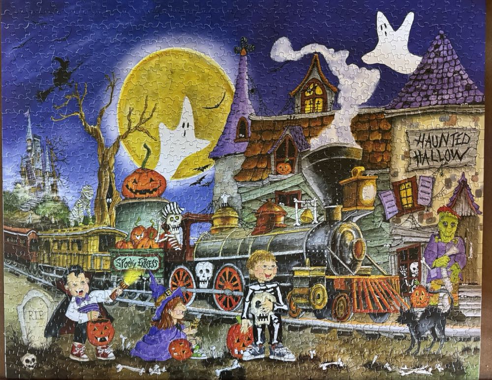 Spooky Express (PC) - Vermont CC puzzle collectible [Barcode 871241003200] - Main Image 2