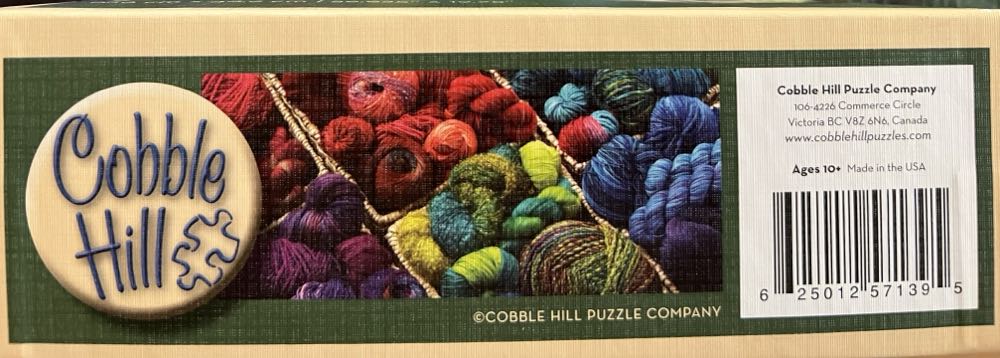 Plenty Of Yarn - Cobble Hill puzzle collectible [Barcode 625012571395] - Main Image 3