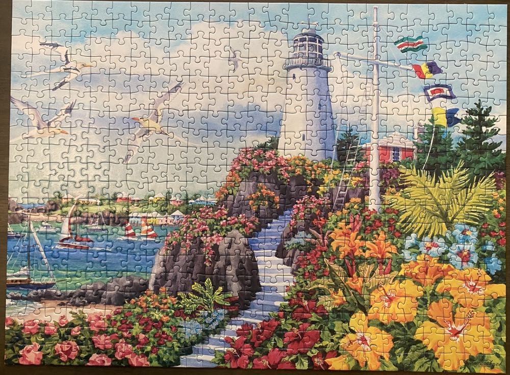 Coastal Paradise - Ravensburger puzzle collectible [Barcode 4005556823956] - Main Image 2