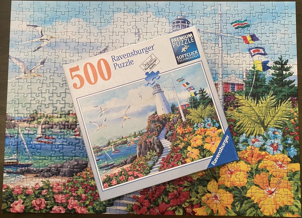 Coastal Paradise - Ravensburger puzzle collectible [Barcode 4005556823956] - Main Image 3