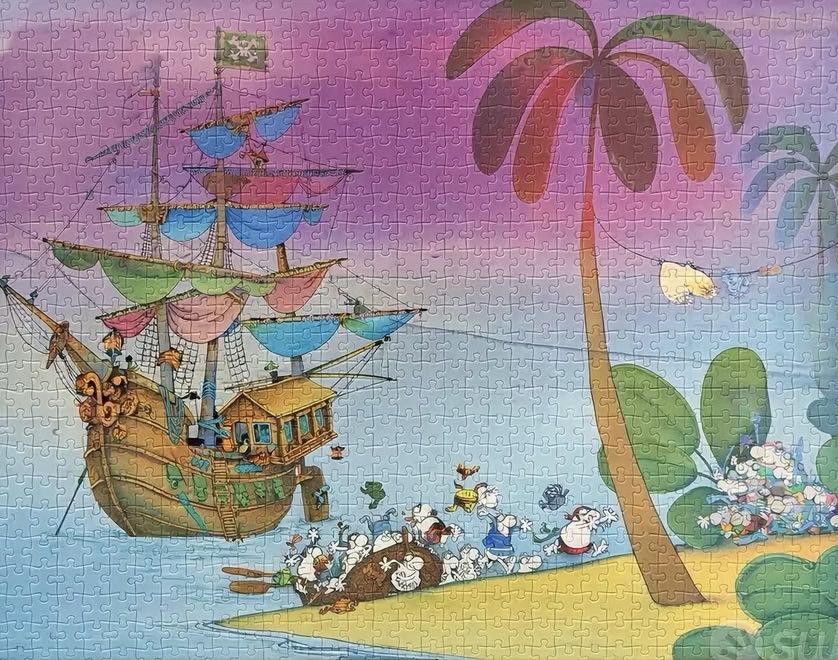 Trap/L’amour Dangereux RARE - Heye Puzzle puzzle collectible [Barcode 4001689292157] - Main Image 3