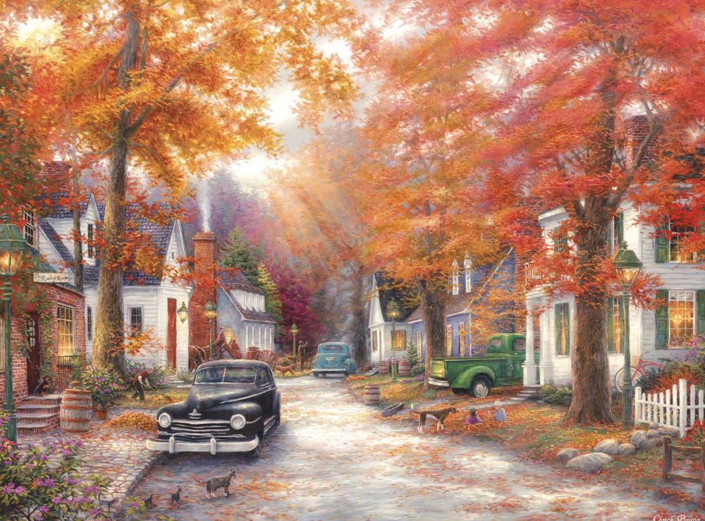 Moment on Memory Lane, A - Swap02 - Buffalo puzzle collectible [Barcode 079346123124] - Main Image 2